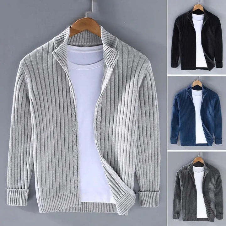 Casper | Zachte Zip-Cardigan