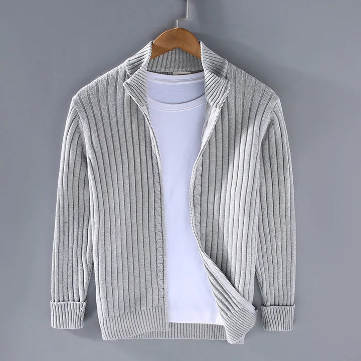 Casper | Zachte Zip-Cardigan
