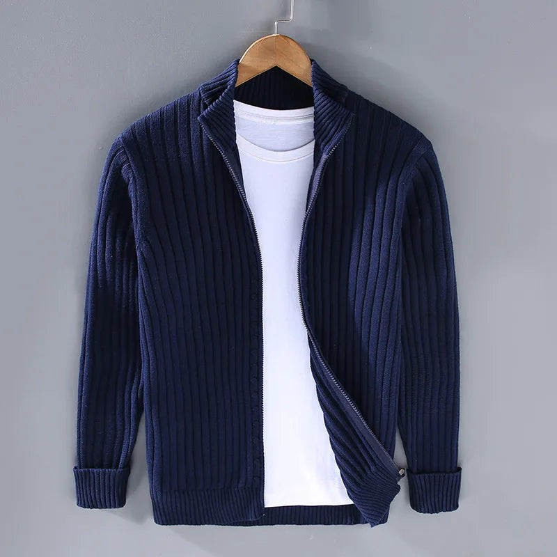 Casper | Zachte Zip-Cardigan