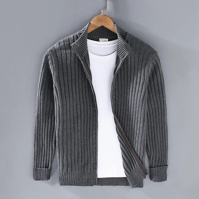 Casper | Zachte Zip-Cardigan
