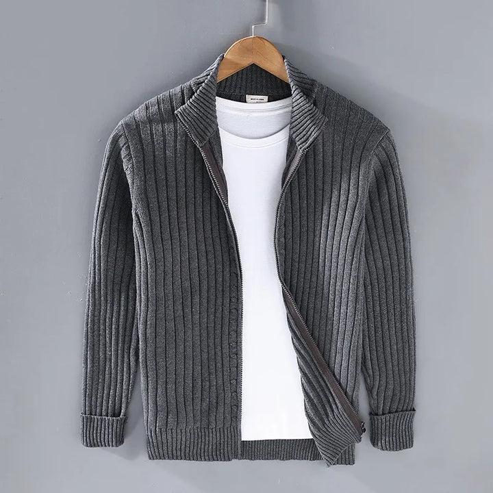 Casper | Zachte Zip-Cardigan